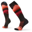 Chaussettes de ski Smartwool W Ski Targeted Cushion Pattern OTC 2023 noir / orange black