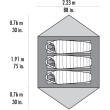 Tente MSR Zoic 3