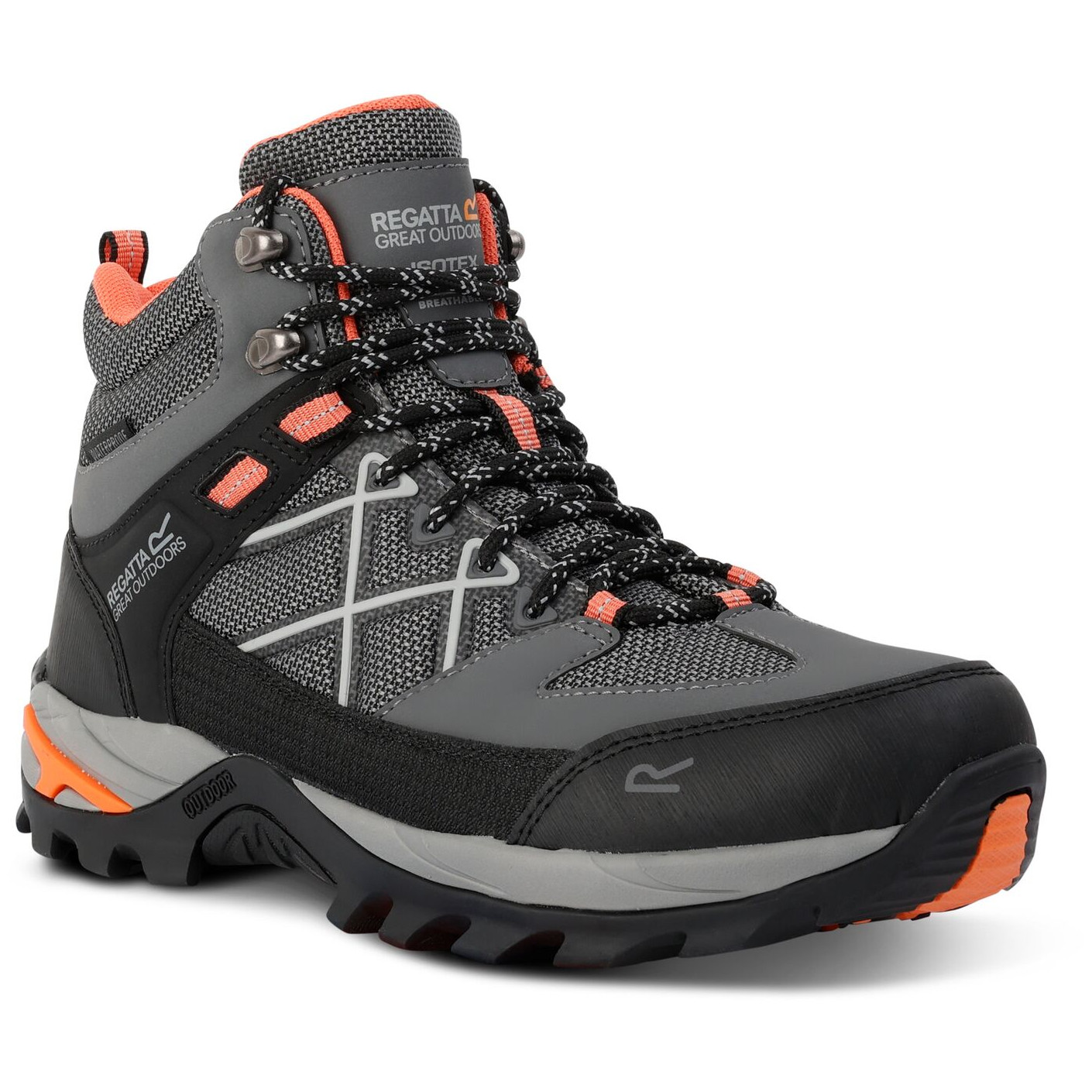 Chaussures De Randonnée Regatta Samaris III Low - Imperméables Isotex, Confort TECFOAM, Pour Homme - 10