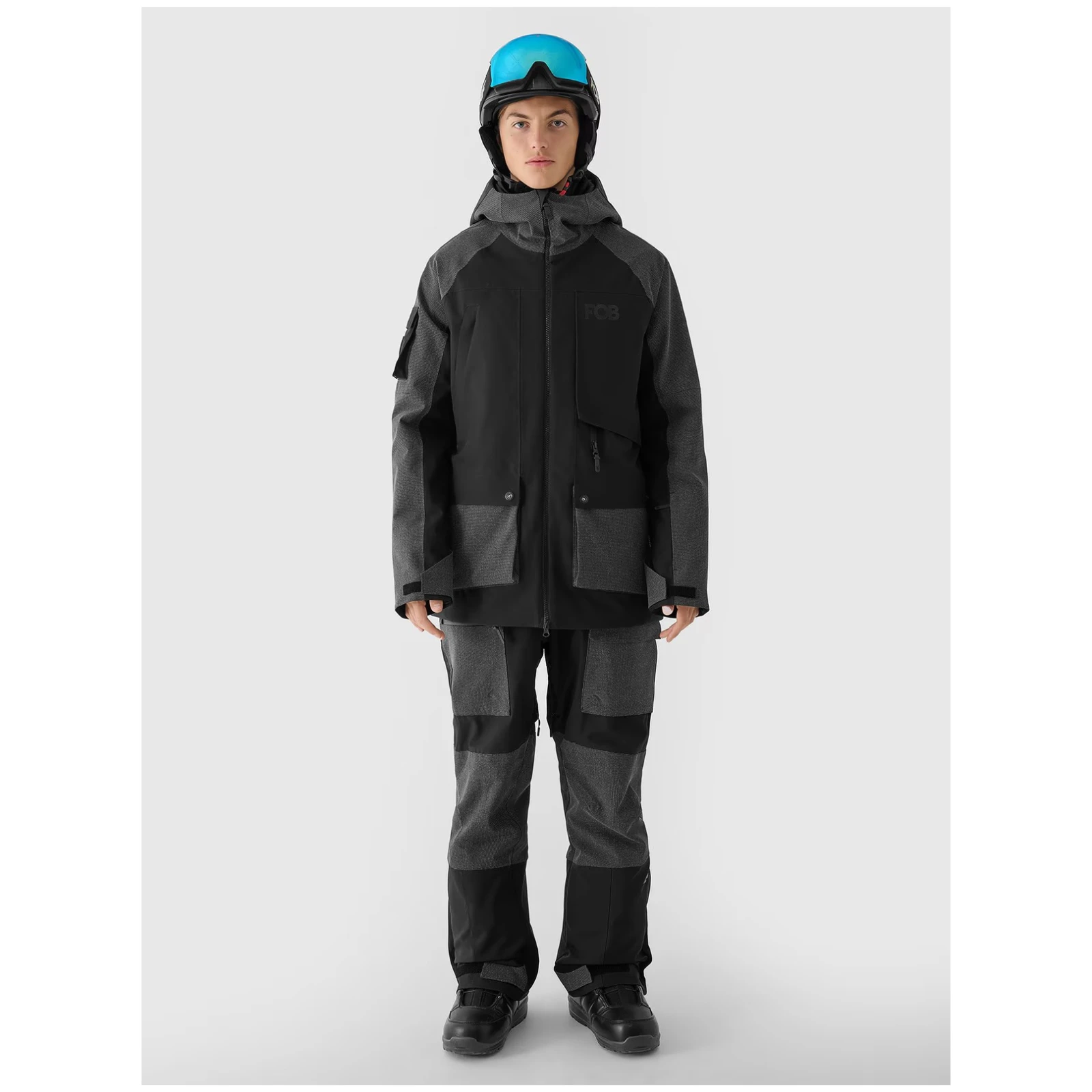 Veste Softshell 4F Homme M209 - Pour Sport Et Loisirs En Extérieur