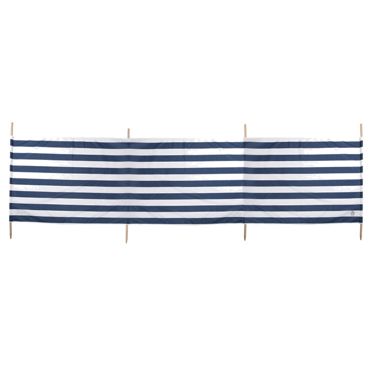 Paravent De Plage Bo-Camp 5 Compartiments 462 X 90 Cm - Protection Vent Multicolore