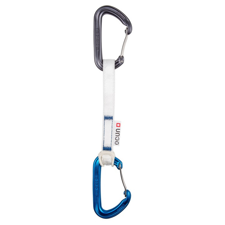 Lot De 5 Dégaines Ocun Hawk QD Wire PA 16 – 10 Cm – Pour Escalade Sportive Et Alpine – Nylon/aluminium