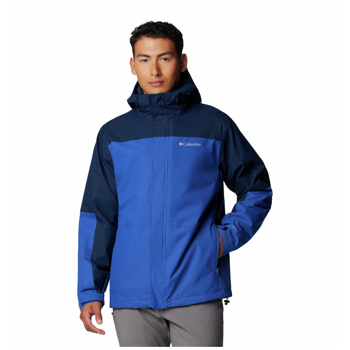 Veste Columbia Hikebound II Homme - Imperméable, Coupe-vent, Avec Capuche Ajustable, Pour Randonnée