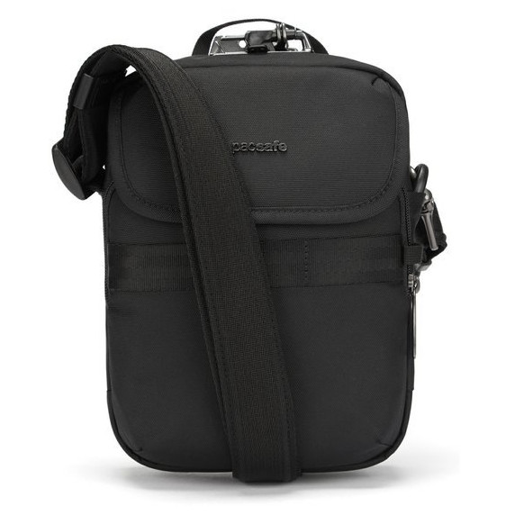 Sac Banane Pacsafe Vibe 325 Antivol 10L En Polyester Recyclé - Noir