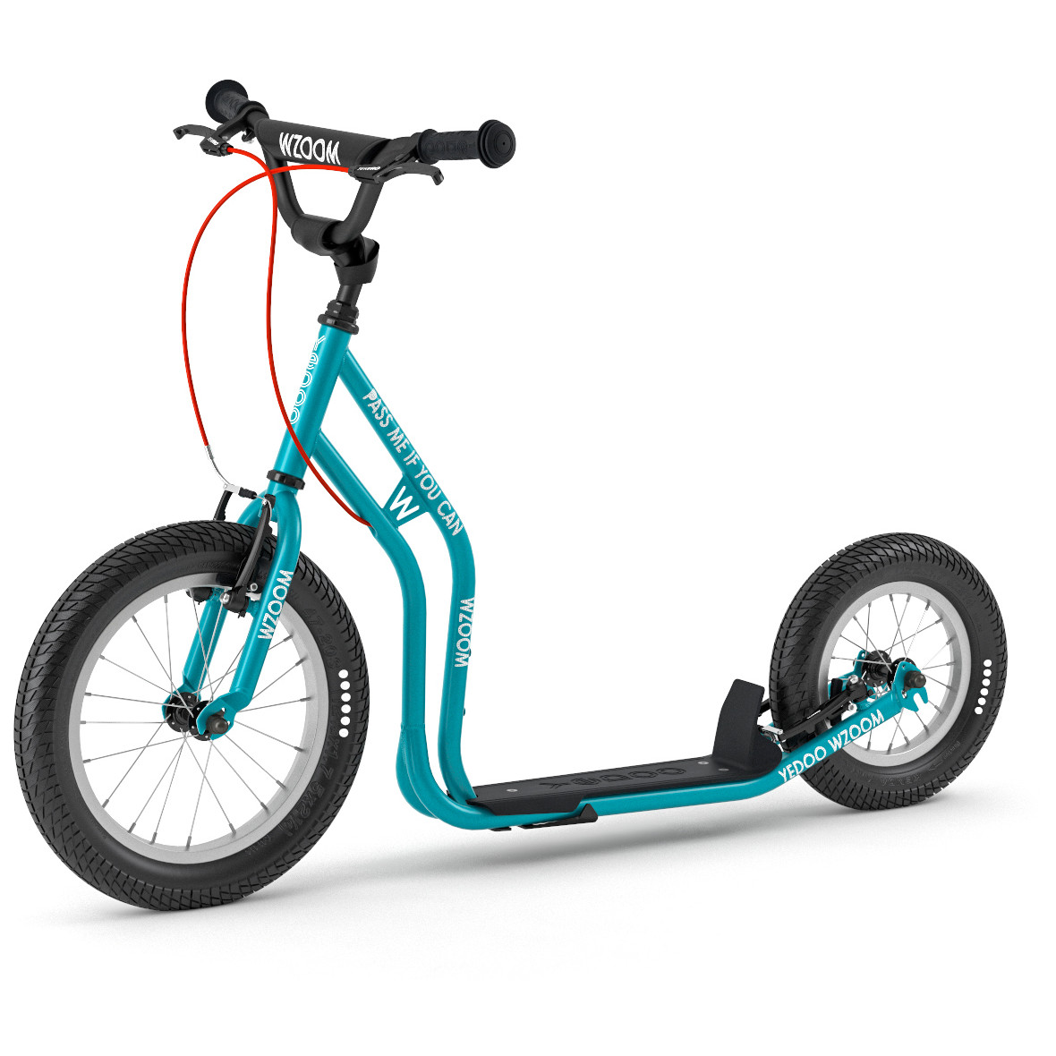 Trottinette Adulte Yedoo London - Roues 16/12 Pouces - Guidon Réglable - Charge 120kg