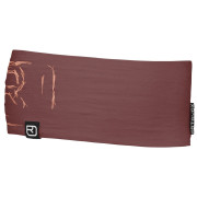 Bandeau Ortovox 120 Tec Logo Headband rose mountain rose