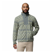 Sweat-shirt homme Columbia Sequoia Grove™ Ii Fz Printed Fleece gris Safari Wizard Island Tonal