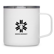 Mug isotherme Snow Monkey Booster blanc white