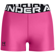 Short femme Under Armour HG Authentics Shorty rose / noir AstroPink/Black