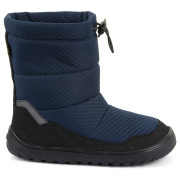 Bottes d'hiver enfant Frodo Barefoot Up Snow Tex Black/Blue