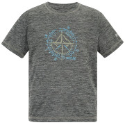 T-shirt enfant Regatta Alvarado Black Marl gris Black Marl