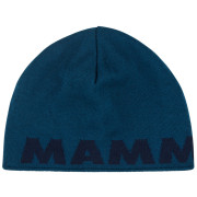 Bonnet Mammut Logo Beanie bleu / bleue claire deep ice - marine 50554