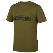 T-shirt homme Zulu Bambus Alpine 210 Short green olive