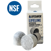 Cartouches filtres de remplacement Lifesaver Replacement Activated Carbon Filtres