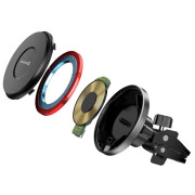 Support de voiture Swissten 15W MagSafe AIRHOLD wireless charger