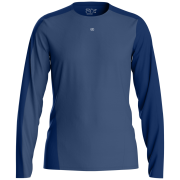 T-shirt fonctionnel homme Ortovox 120 Cool Tec Fast Upward Ls M bleu Blue Nunatak