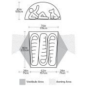 Tente ultra-légère Big Agnes Copper Spur UL3