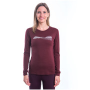 T-shirt femme Sensor Merino Air Pt Hills dl.rukáv
