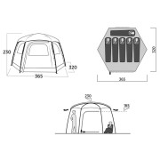 Tente familiale Easy Camp Sandland Yurt