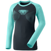 T-shirt fonctionnel femme Dynafit Speed Dryarn W L/S Tee vert / bleu marine blue/3010