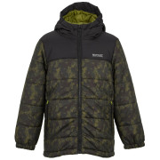 Veste d'hiver enfants Regatta Lofthouse Black/Distress Camo kaki / noir Black/Distress Camo