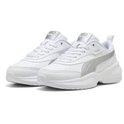 Chaussures femme Puma Cilia 2 Mode Metallic Glam blanc /argenté PUMA White-PUMA Silver-Feather Gray