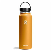 Bouteille Hydro Flask Wide Mouth 40 oz noir / orange FOSSIL