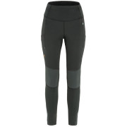 Leggings femmes Fjällräven Abisko Värm vert Black-Iron Grey