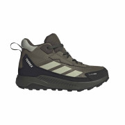 Chaussures enfant Adidas Terrex Anylander Mid Climaproof J Green vert Olistr/Halgrn/Shaoli
