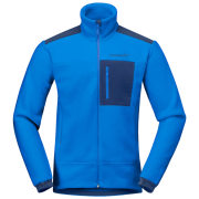 Sweat-shirt homme Norrona trollveggen warm3 Jacket bleu Skydiver