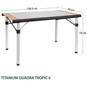 Table Brunner Quadra Tropic Adjustar 4