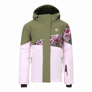 Veste d'hiver enfants Dare 2b Humour III Jacket rose / vert CrRo/OlLeoPt