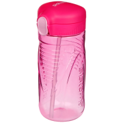 Bouteille Sistema Quick Flip Top s brčkem 520 ml rose