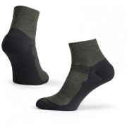 Chaussettes Zulu Merino Lite Women vert / noir