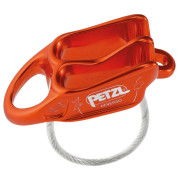 Assureur-descendeur polyvalent Petzl Reverso orange red