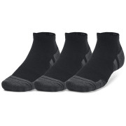 Jeu de chaussettes Under Armour Performance Tech 3pk Low vert Black / Black / Jet Gray