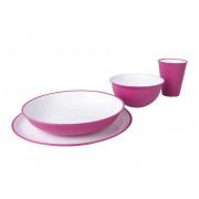 Set de vaisselle Omada Sanaliving Set 4 pcs rose