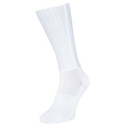 Chaussettes vélo Silvini Lavaredo blanc / noir cloud-black