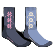 Chaussettes Kari Traa Kt Wool Sock 2PK bleue IRI