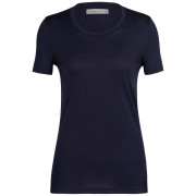 T-shirt femme Icebreaker Tech Lite II SS Tee bleu foncé midnight navy
