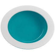 Assiette Omada Eat Pop Soup plate 23,5 x 4,5 turquoise Acquamarina