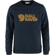 Sweat-shirt homme Fjällräven Logo Sweater M bleu foncé Dark Navy