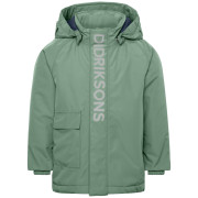 Veste d'hiver enfants Didriksons Talvi Kids Jkt 2 Dark Moss vert foncé Dark Moss
