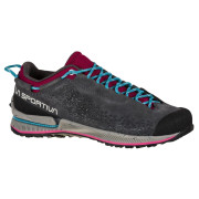 Chaussures femme La Sportiva TX2 Evo Leather Woman girs Carbon/Red Plum