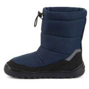 Bottes d'hiver enfant Frodo Barefoot Up Snow Tex Black/Blue