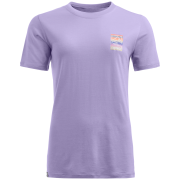 T-shirt fonctionnel femme Ortovox 140 Cool Mtn Gradient Ts violet Lush Lavender