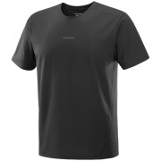 T-shirt homme Salomon Trackline SS Tee noir Deep Black