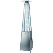 Chauffage Meva Pyramide Acier inox