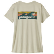 T-shirt femme Patagonia Women's Capilene Cool Daily Shirt - Boardshort Logo