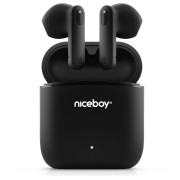 Casque audio sans fil Niceboy Hive Beans vert